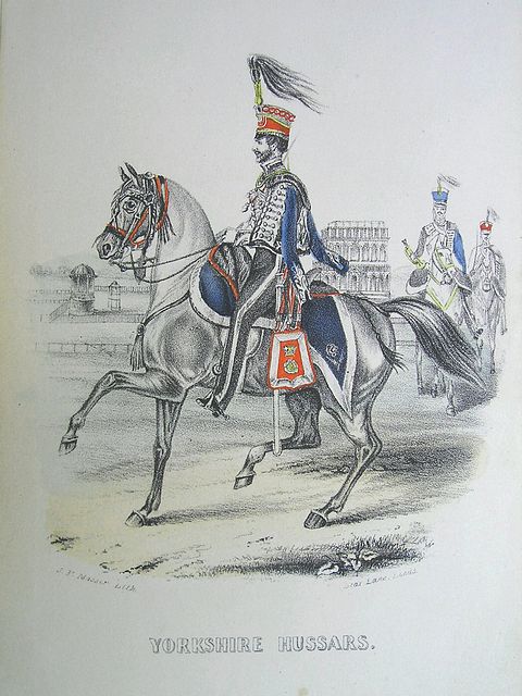 AN ALPHABETICAL LIST OF THE OFFICERS OF THE YORKSHIRE HUSSARS,