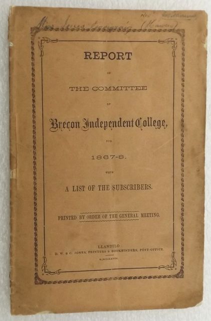 REPORT OF THE COMMITTEE OF