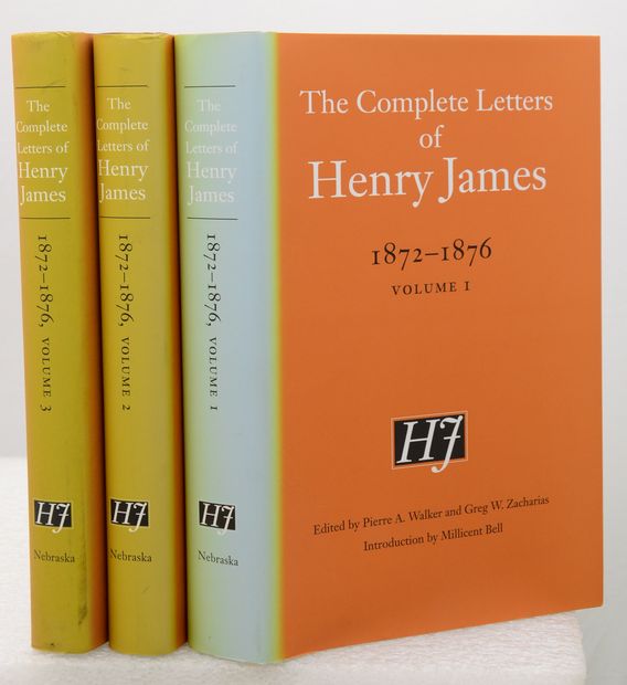 THE COMPLETE LETTERS OF HENRY JAMES, 1872-1876.